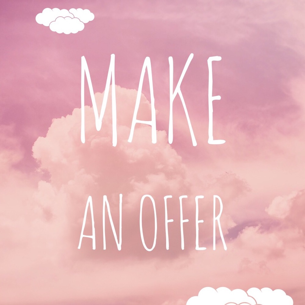 Feel to make an offer on all items.